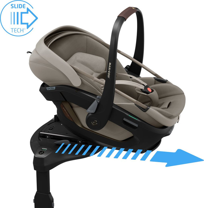 Siège-auto Coral Slide Pro Groupe 0+ Sapphire Sand MAXI COSI avancement