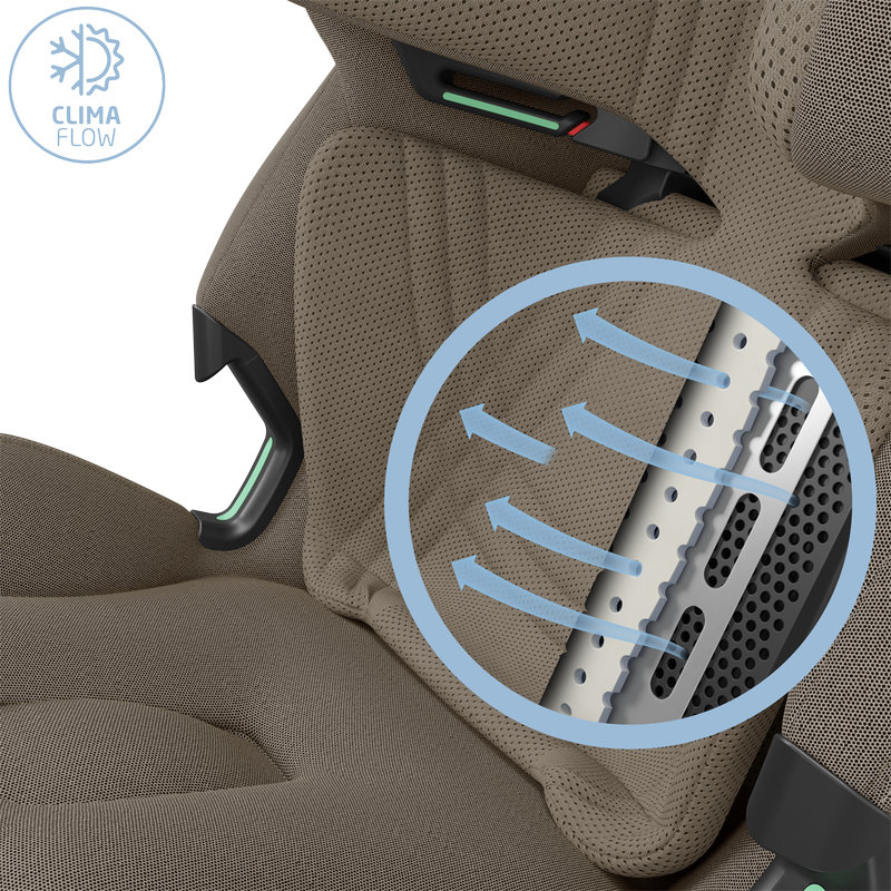 Siège-auto Emerald 360 Pro groupe 0+/1/2/3 Authentic Truffle Maxi Cosi zoom 