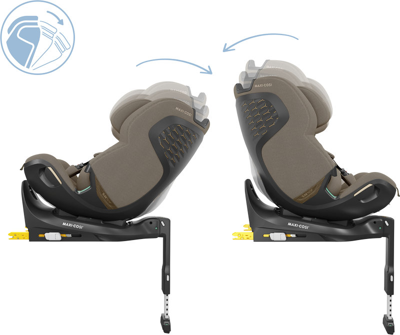 Siège-auto Emerald 360 Pro groupe 0+/1/2/3 Authentic Truffle Maxi Cosi type de position 