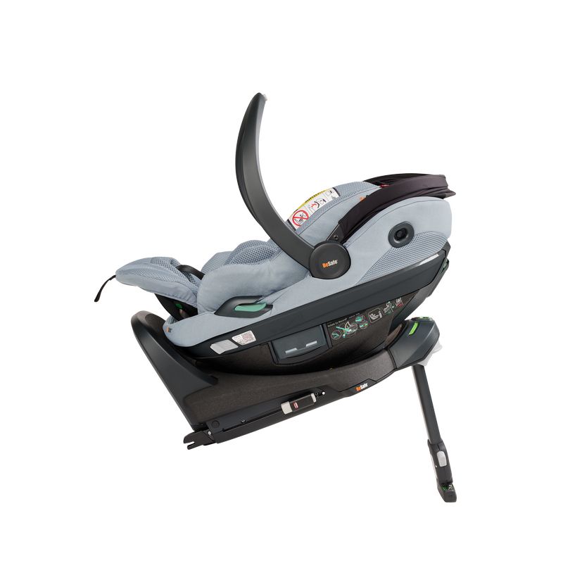 Siège-auto Go Beyond 2 i-Size groupe 0+ Peak Mesh BeSafe sur base allongé