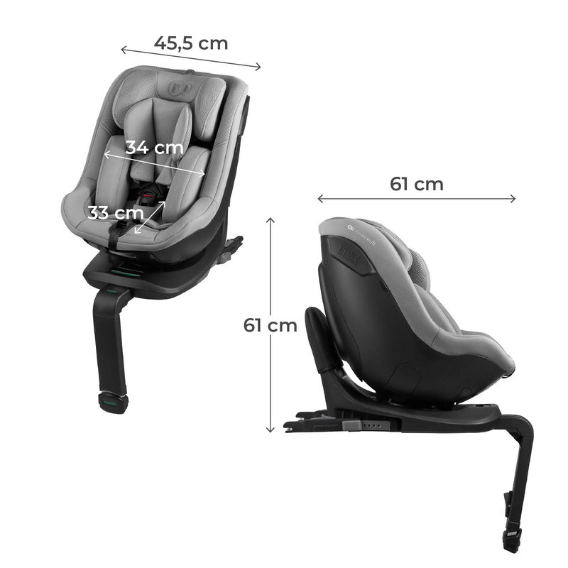Siège-auto I-Guard i-Size Groupe 0/1 2025 Kinderkraft dimensions