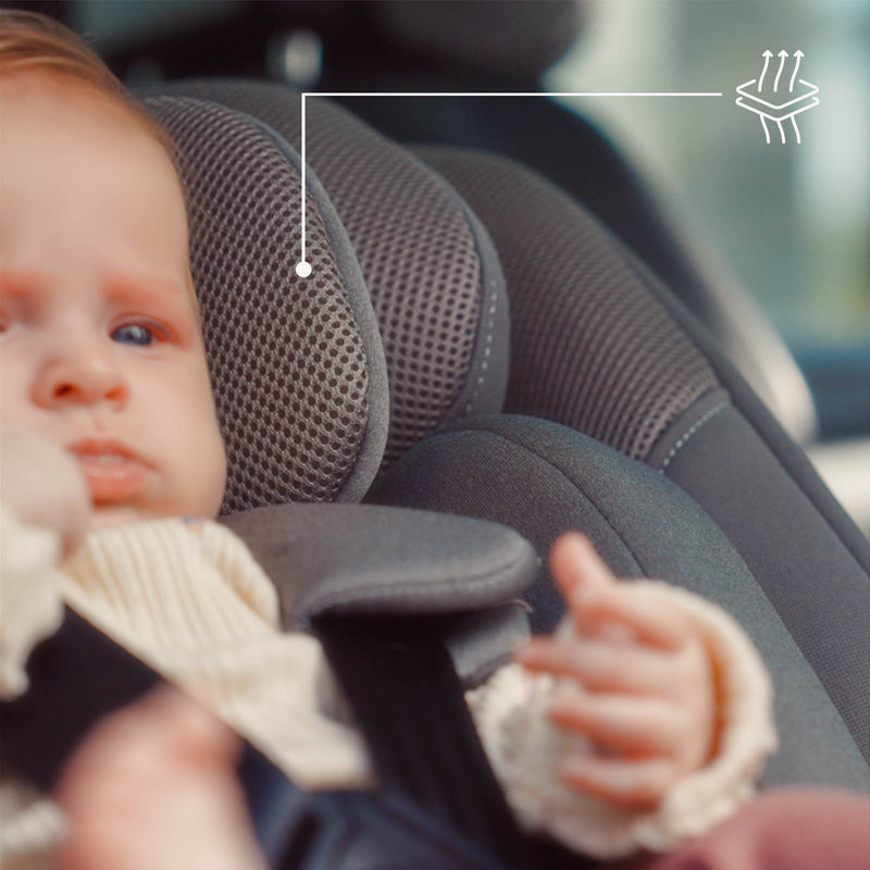 Siège-auto I-Guard i-Size Groupe 0/1 2025 Kinderkraft tissus ventilé