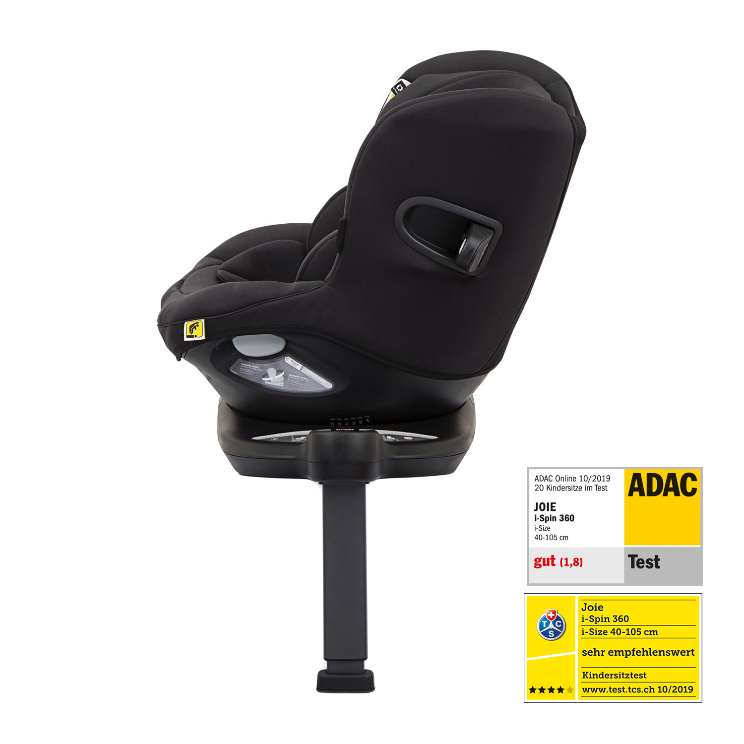 Siège-auto i-Spin 360 i-Size groupe 0/1 Coal Joie cote