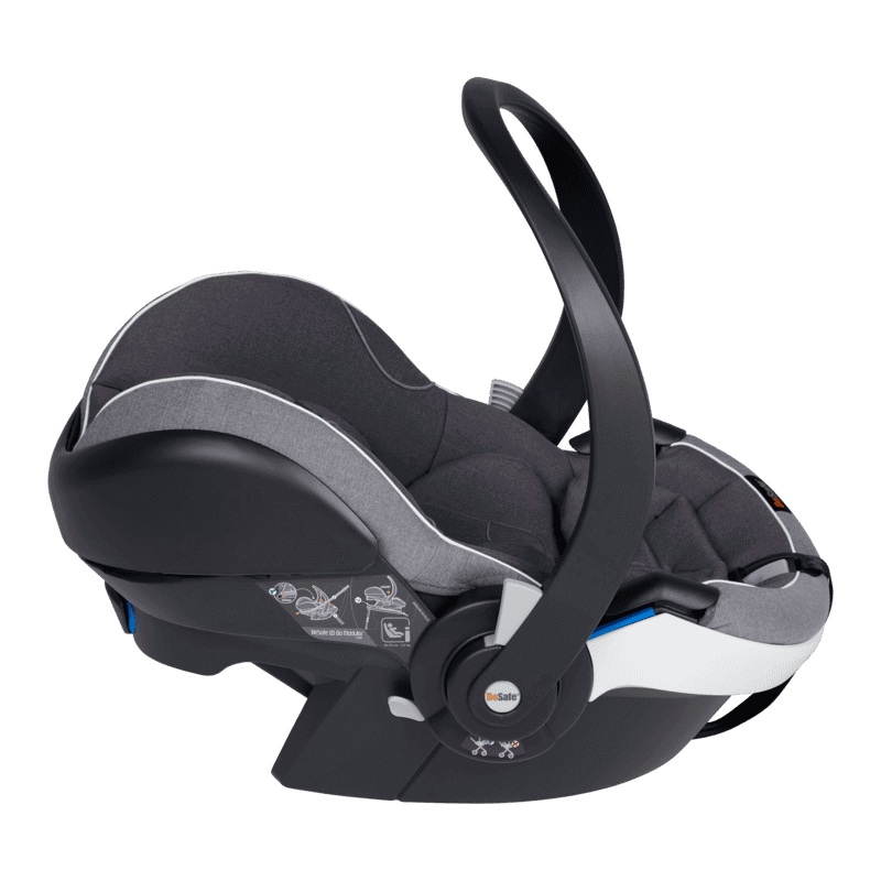 Siège-auto iZi Go Modular X1 i-Size 0+ Mélange BeSafe de côté