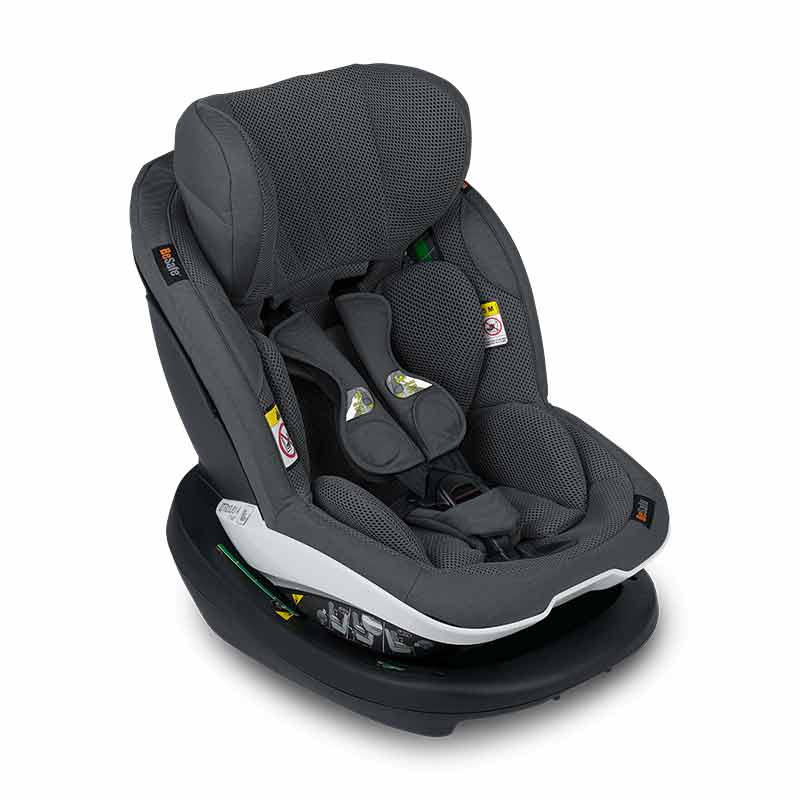 Pack Siège-auto iZi Modular i-Size A X1 Anthracite Mesh + base isofix BeSafe siège de profil