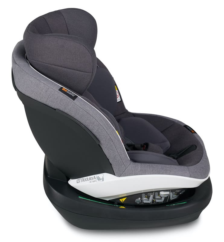 Siège-auto iZi Modular i-Size A X1 0+/1 Mélange Metallic BeSafe Latéral