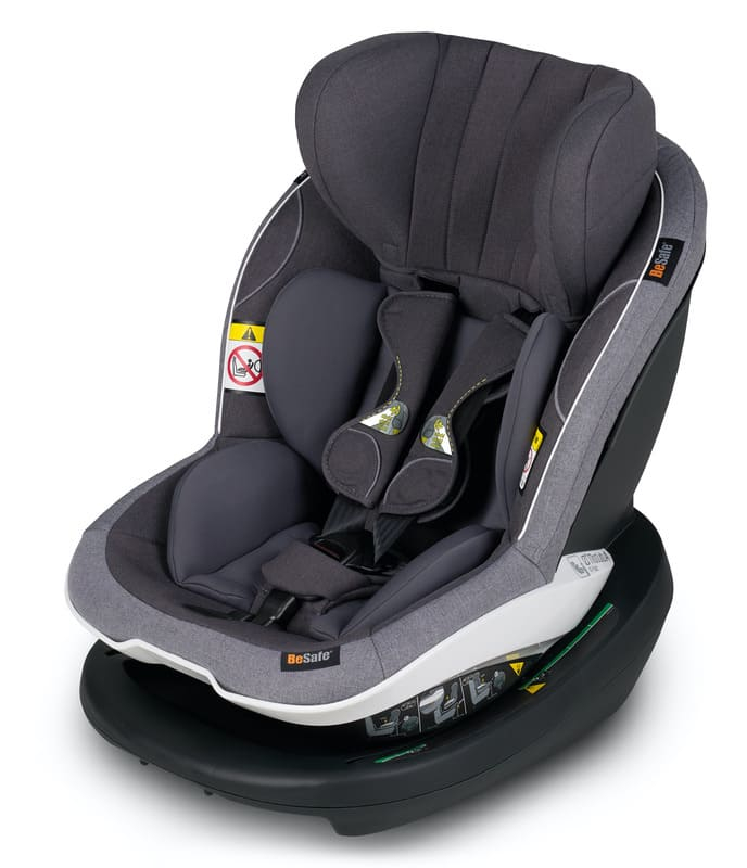 Siège-auto iZi Modular i-Size A X1 0+/1 Mélange Metallic BeSafe Gauche