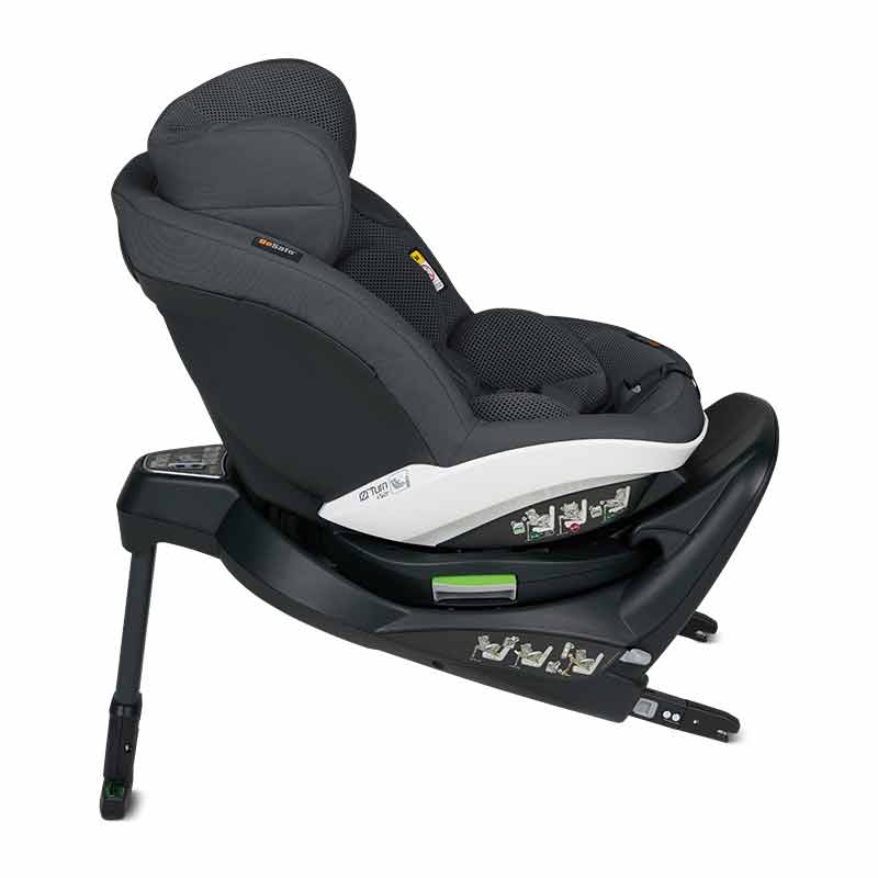 Siège-auto iZi Turn i-Size pivotant groupe 0+/1 Anthracite Mesh Besafe dos route