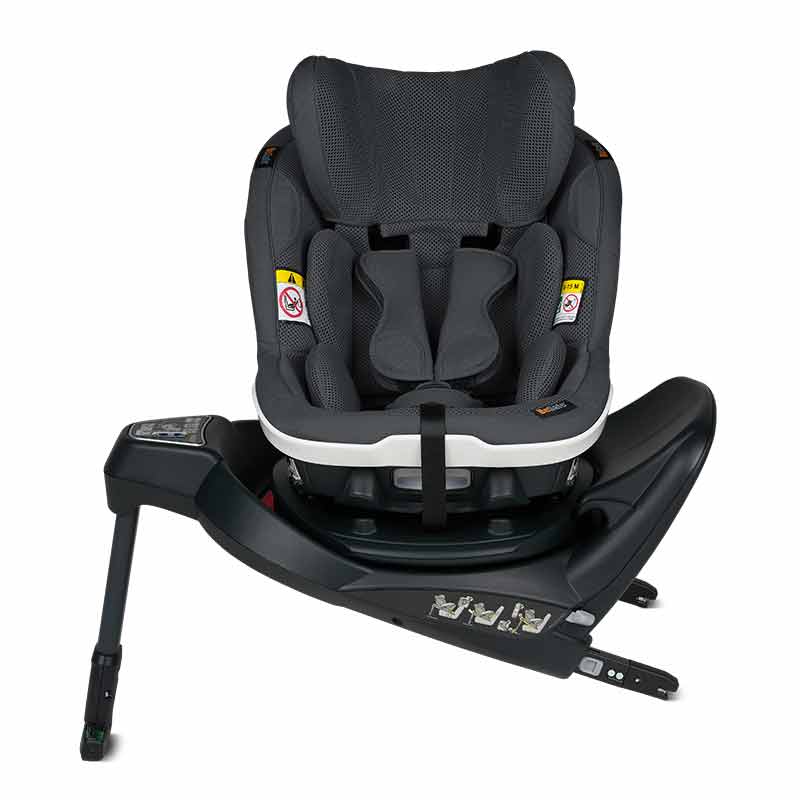 Siège-auto iZi Turn i-Size pivotant groupe 0+/1 Anthracite Mesh Besafe rotation