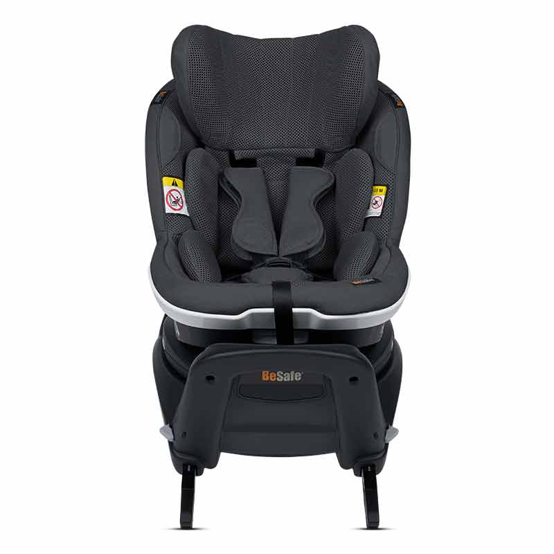 Siège-auto iZi Turn i-Size pivotant groupe 0+/1 Anthracite Mesh Besafe face