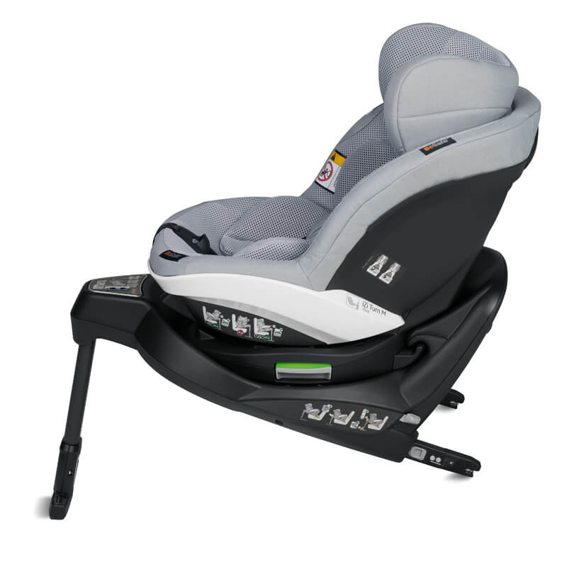 Siège-auto iZi Turn M i-Size pivotant groupe 0+/1 Peak Mesh Besafe face à la route
