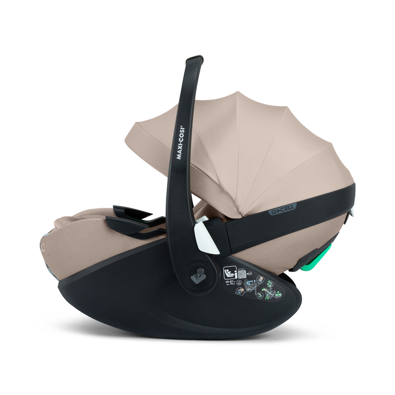 Siège-auto Joolz x Maxi Cosi Pebble 360 Pro 2 Joolz côté avec canopy ouvert