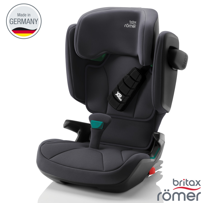 Siège-auto Kidfix i-Size groupe 2/3 Storm Grey Britax Romer Fabrication