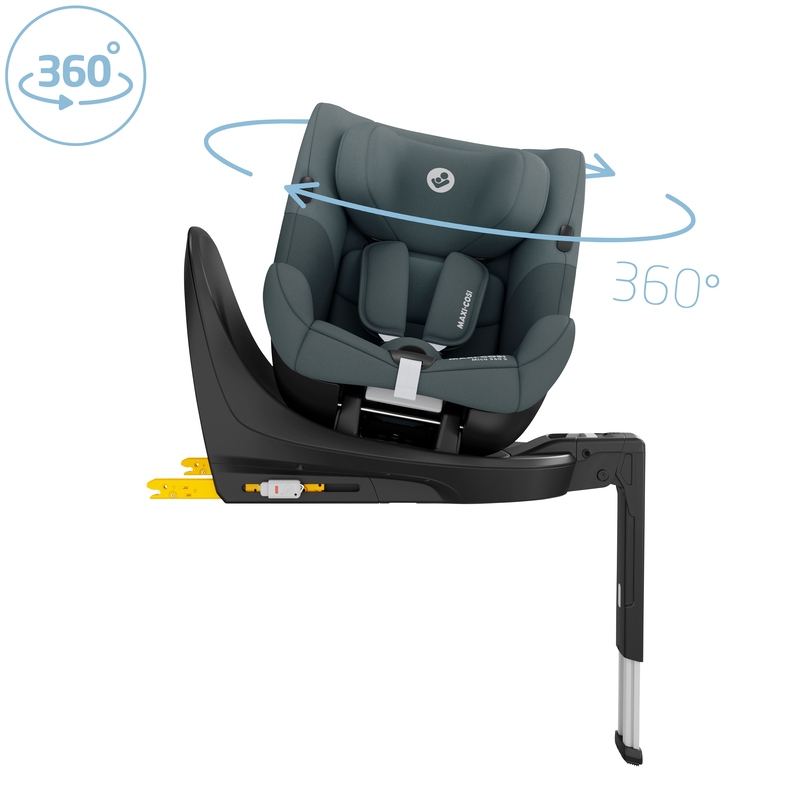 Siège-auto Mica 360 S i-Size Groupe 0+/1 Tonal Graphite MAXI COSI inclinaison 360