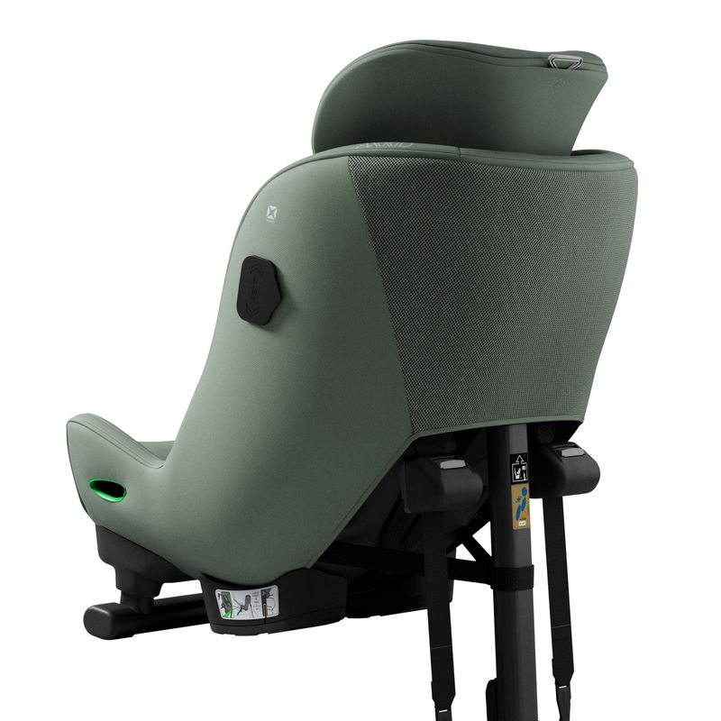 Siège-auto Minikid 4 Max groupe 0+/1/2 Nordic Bloom Green Axkid siège de profil dos