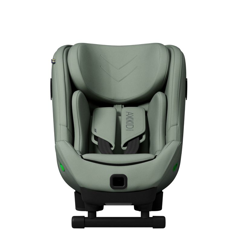 Siège-auto Minikid 4 Max groupe 0+/1/2 Nordic Bloom Green Axkid face tétière base