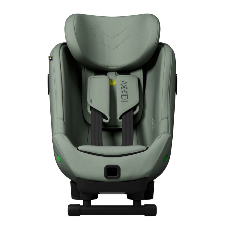 Siège-auto Minikid 4 Max groupe 0+/1/2 Nordic Bloom Green Axkid face tétière haute