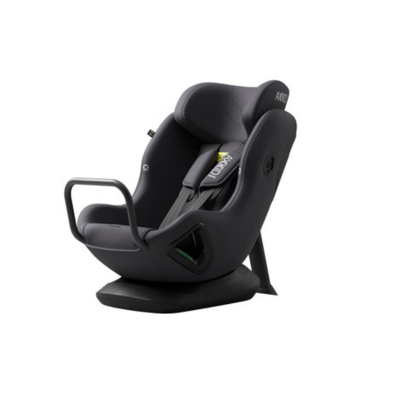 Siège-auto Minikid Core groupe 0/1/2 Coastal Storm Black Axkid profil droit tétière haute