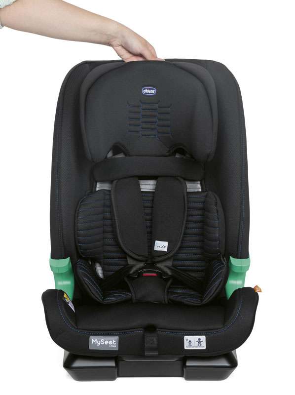 Siège-auto MySeat i-Size Air groupe 1/2/3 Black Air Chicco réglage appui-tête