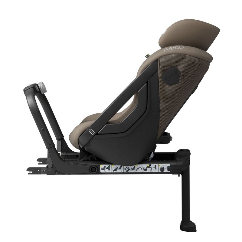 Siège-auto One 3 i-Size groupe 0+/1/2 Driftwood Beige Axkid de côté