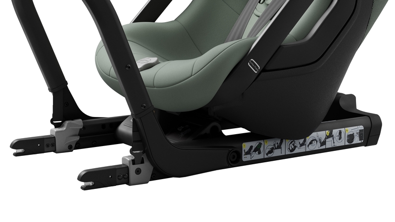 Siège-auto One 3 i-Size groupe 0+/1/2 Vert Nordic Bloom Axkid rails