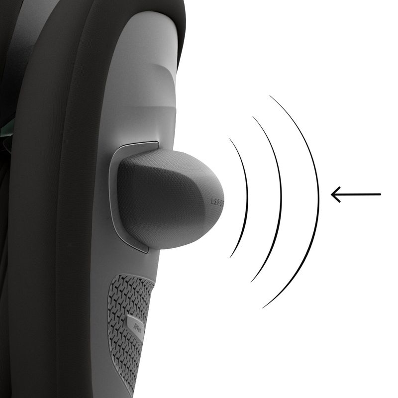 Siège-auto Pallas G2 i-Size Groupe 1/2/3 Magic Black Cybex SIP déployé