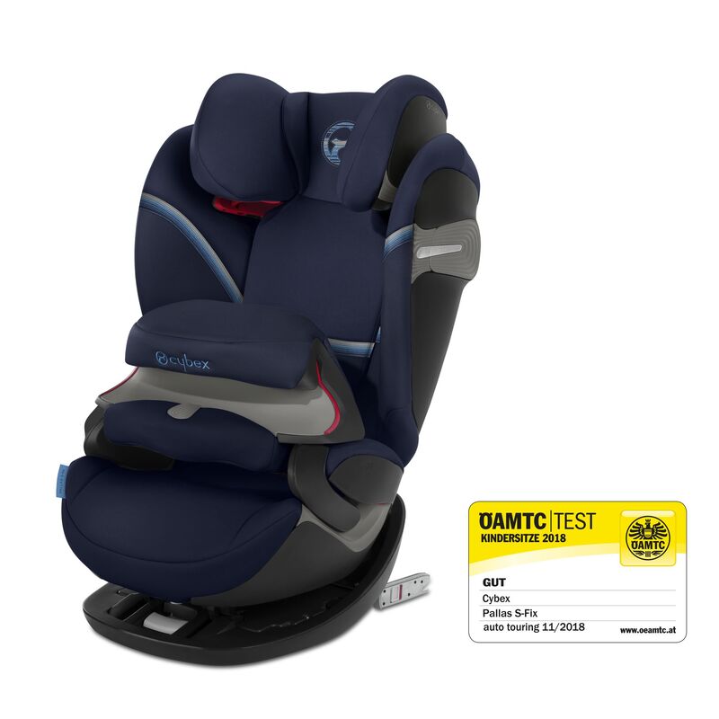 Siège-auto Pallas S-Fix Groupe 1/2/3 navy blue Cybex de côté