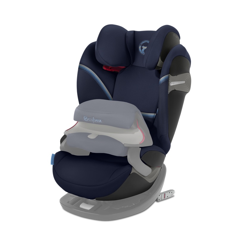 Siège-auto Pallas S-Fix Groupe 1/2/3 navy blue Cybex bouclier