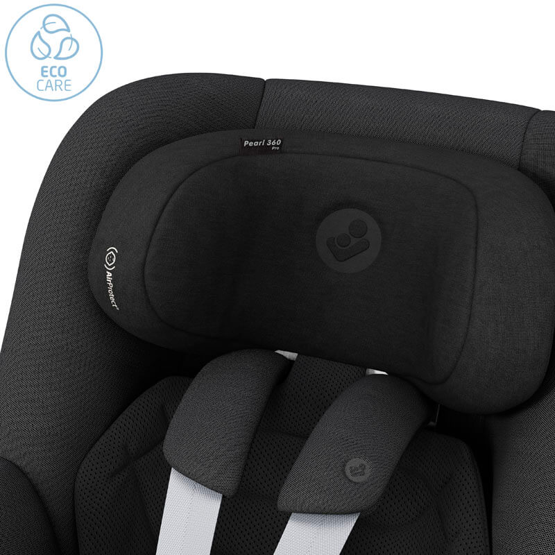 Siège-auto Pearl 360 Pro groupe 0+/1 Authentic Black Maxi Cosi sangles