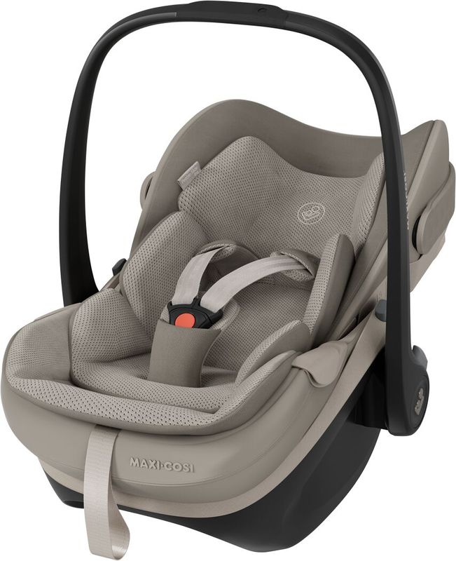 Siège-auto Pebble Slide Pro Groupe 0+  Sapphire Sand Maxi Cosi de profil