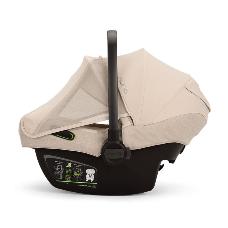 Pack Poussette Triv Next + Nacelle + Siège-auto Pipa Next Nuna siège-auto de côté avec drap