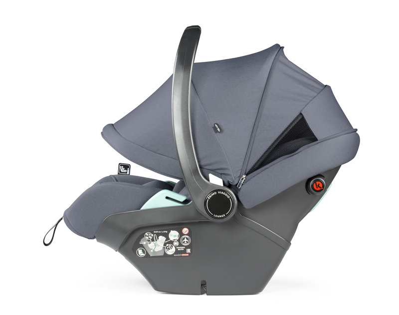 Siège-auto Primo Viaggio Lounge Groupe 0+ Nordic Blue Peg Perego côté capote