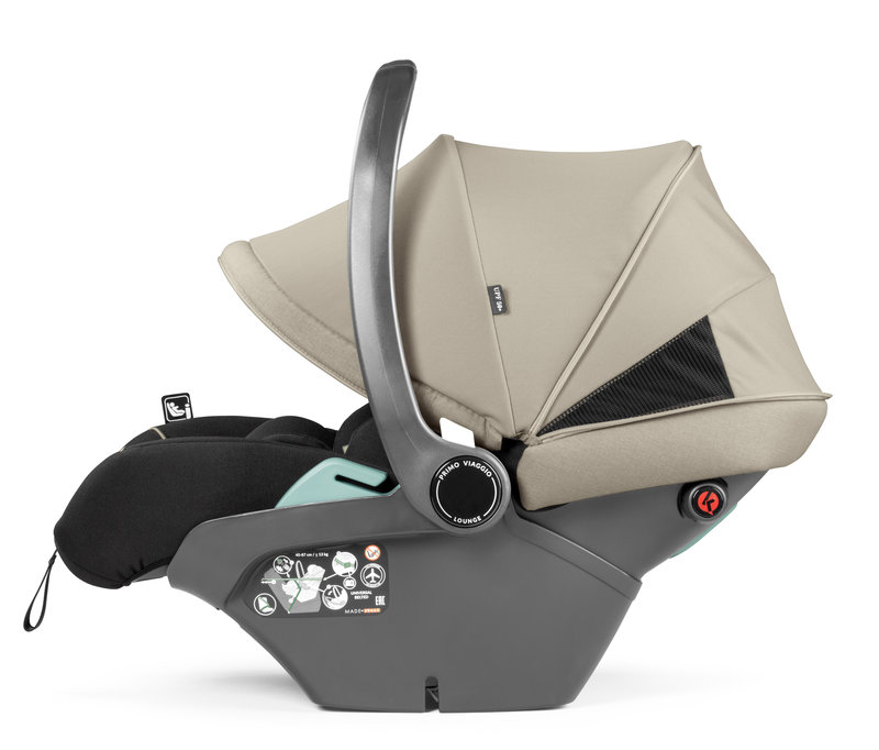 Siège-auto Primo Viaggio Lounge Groupe 0+ vanilla blend Peg Perego profil 4