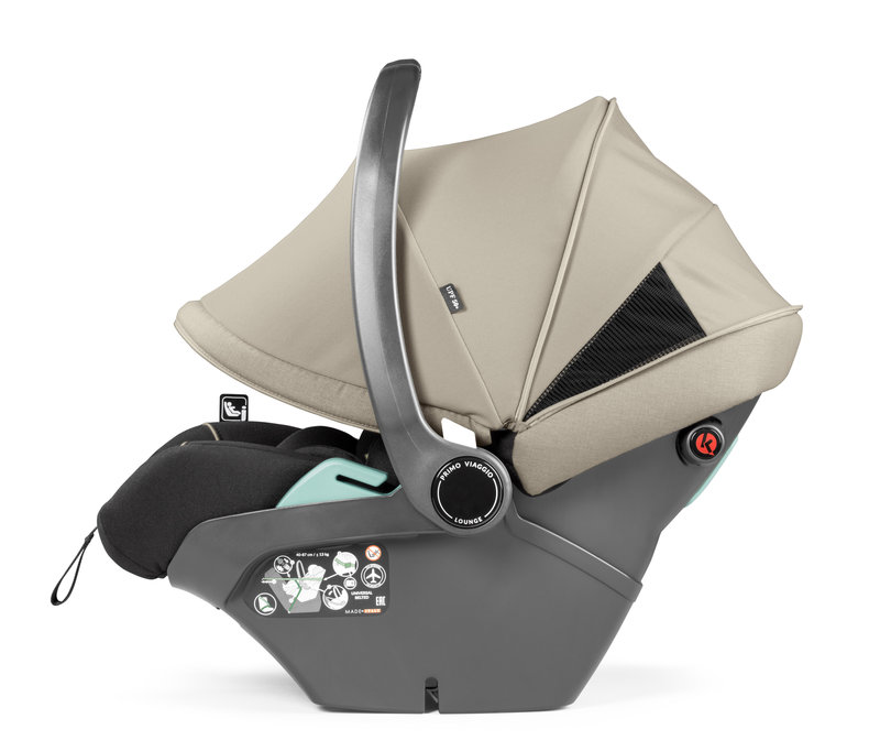 Siège-auto Primo Viaggio Lounge Groupe 0+ vanilla blend Peg Perego profil 3