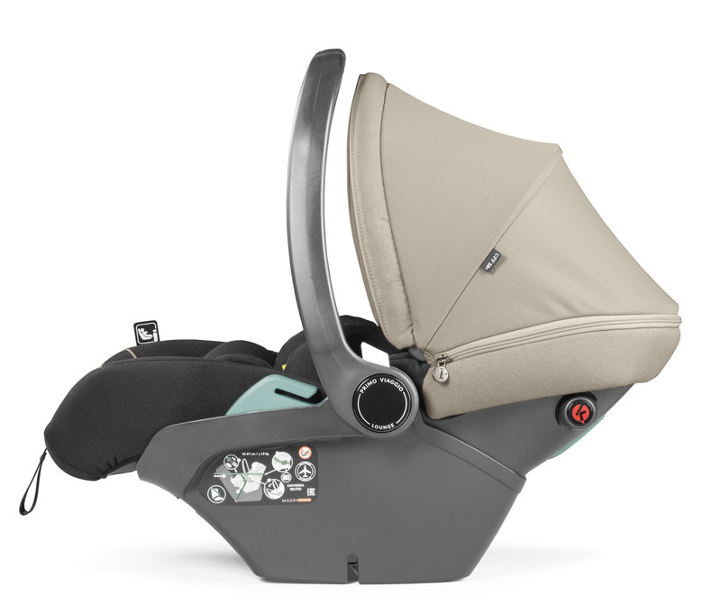 Siège-auto Primo Viaggio Lounge Groupe 0+ vanilla blend Peg Perego profil 1