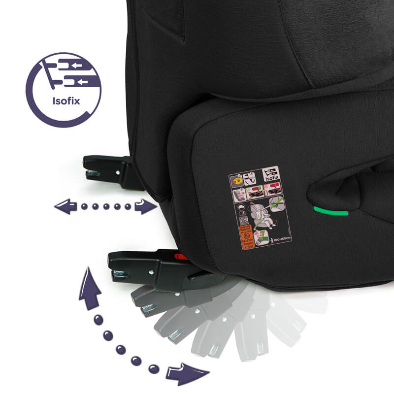 Siège-auto Renofix 2 Groupe 2/3 Renolux Isofix