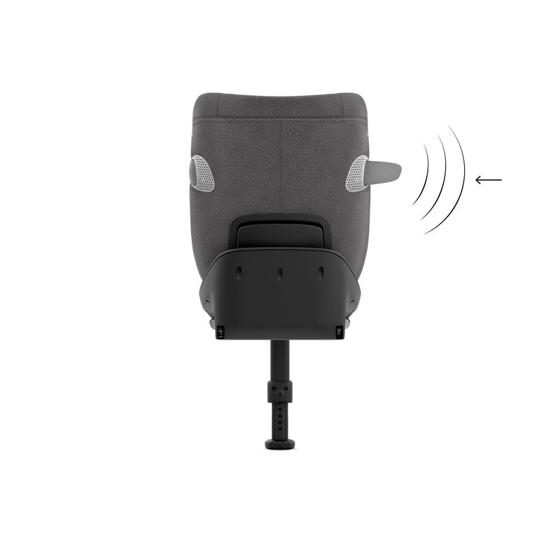 Siège-auto Sirona Ti Plus Mirage Grey Cybex avec SIP déployé