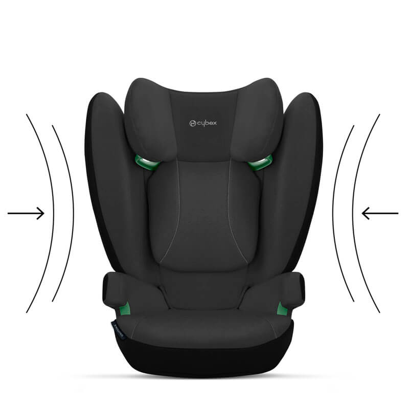 Siège-auto Solution B i-Fix Groupe 2/3 Volcano Black Cybex côtés