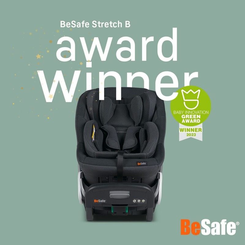 Siège-auto Stretch B groupe 0/1/2 Besafe green award