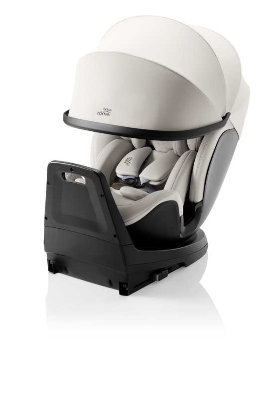 Siège-auto Swivel Grow Max Air i-Size groupe 0/1/2 Britax Romer profil sur base avec capote