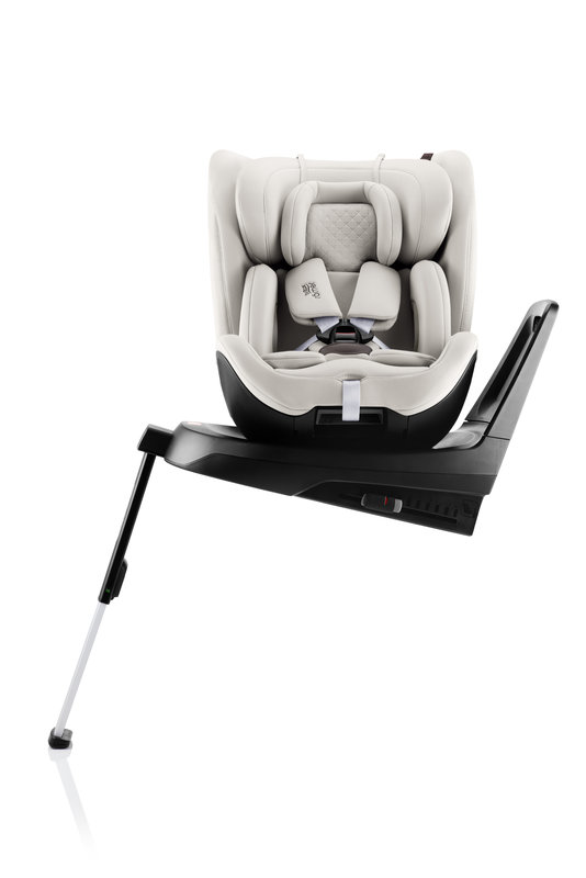 Siège-auto Swivel Grow Max Air i-Size groupe 0/1/2 Britax Romer tourné sur base avec insert nouveau-né