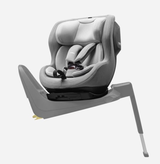 Pack sièges-auto Maple + Elm dos route + Base isofix Alfi THULE face light grey