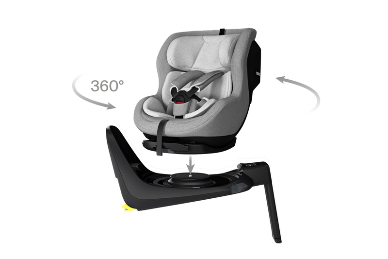 Pack Siège-auto Elm + Base isofix Alfi Thule rotation