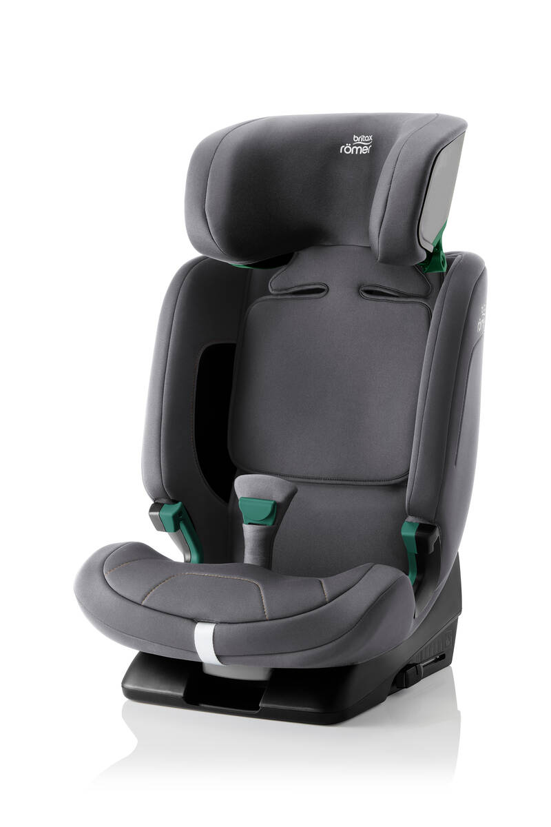 Siège-auto Versafix i-Size groupe 1/2/3 Midnight Grey britax lateral haut
