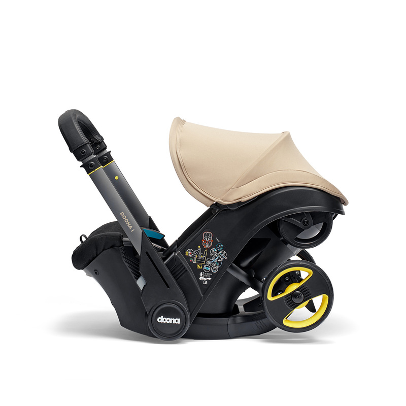 Siège coque et poussette Doona i Doona face siege-auto profil