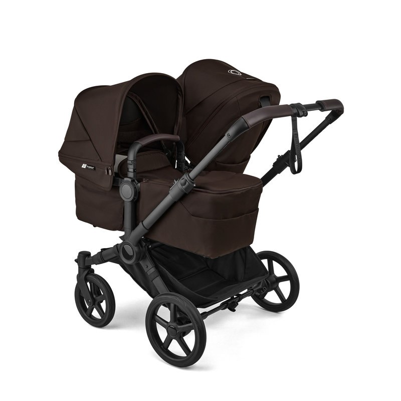Siège fratrie pour Bugaboo Donkey 6 Cocoa Brown Bugaboo nacelle siège profil