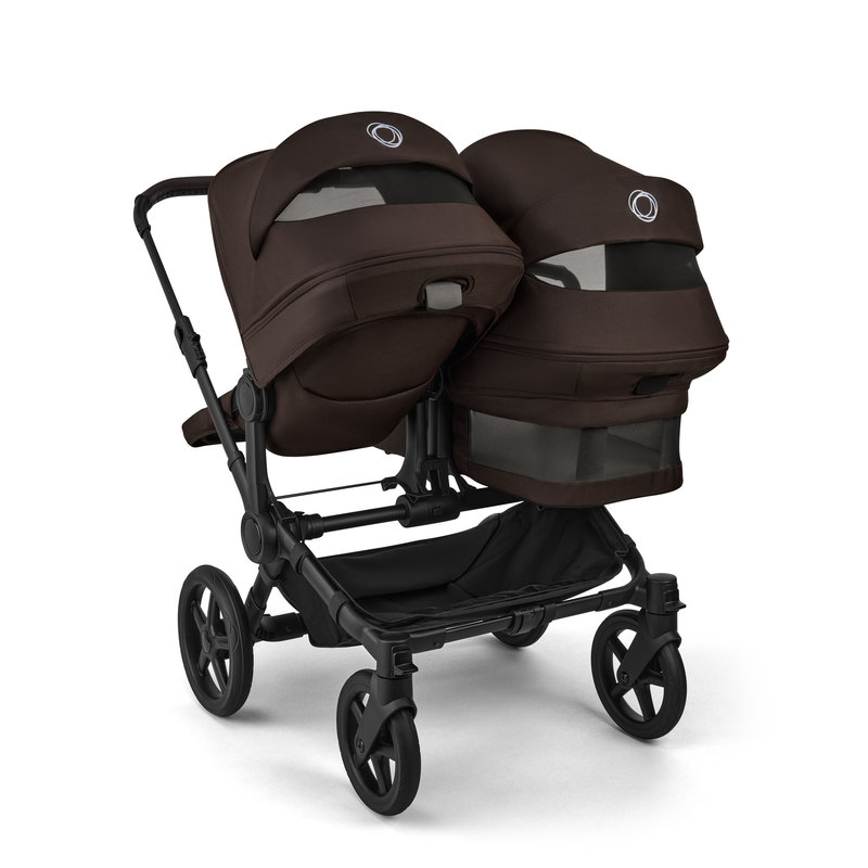 Siège fratrie pour Bugaboo Donkey 6 Cocoa Brown Bugaboo siège nacelle profil arrière