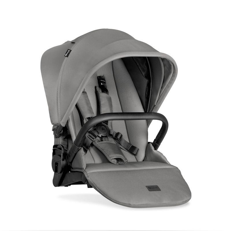 Siège Grow N Care Dark Grey Hauck de profil