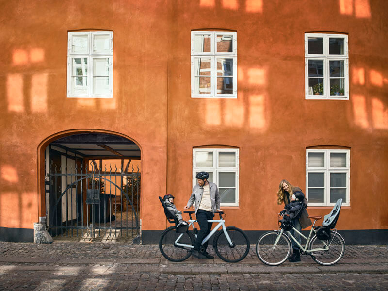 Siège vélo enfant avant Yepp 2 Mini Thule ambiance