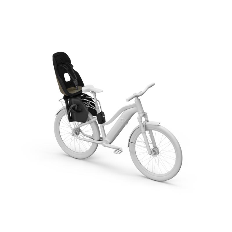 Siège vélo enfant cadre arrière Yepp Nexxt 2 Maxi Deep Khaki 2026 THULE vélo